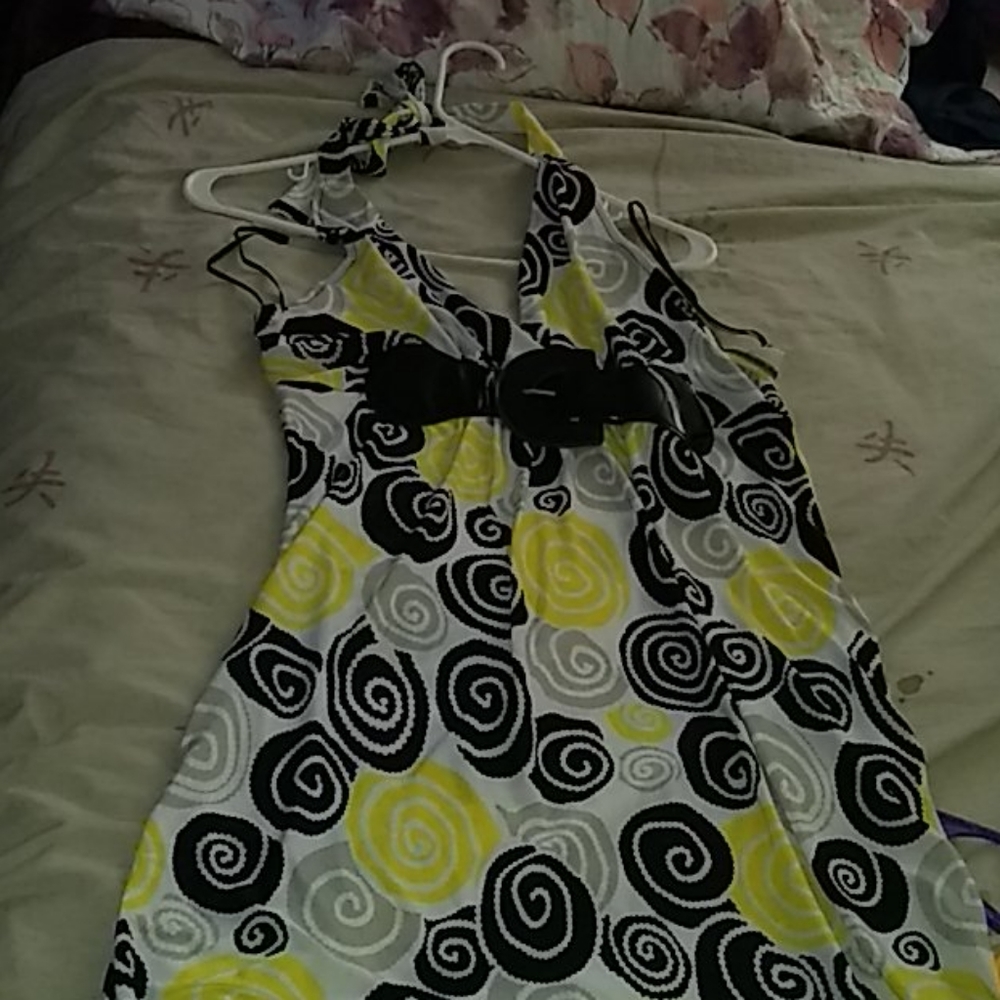 Maxi mini dress